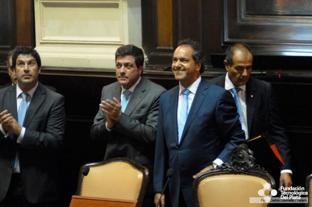 Scioli anuncia la reactivación del Ferrocarril P1 "Tren del Sur". Imagen Miniatura